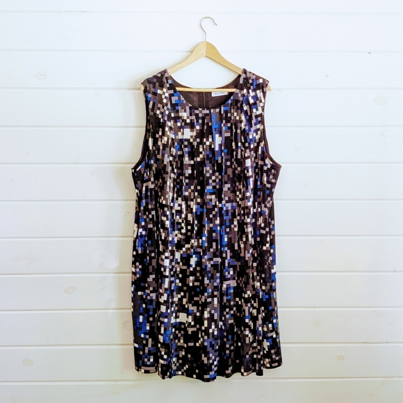Calvin Klein Dresses & Skirts - Calvin Klein Pattern Dress